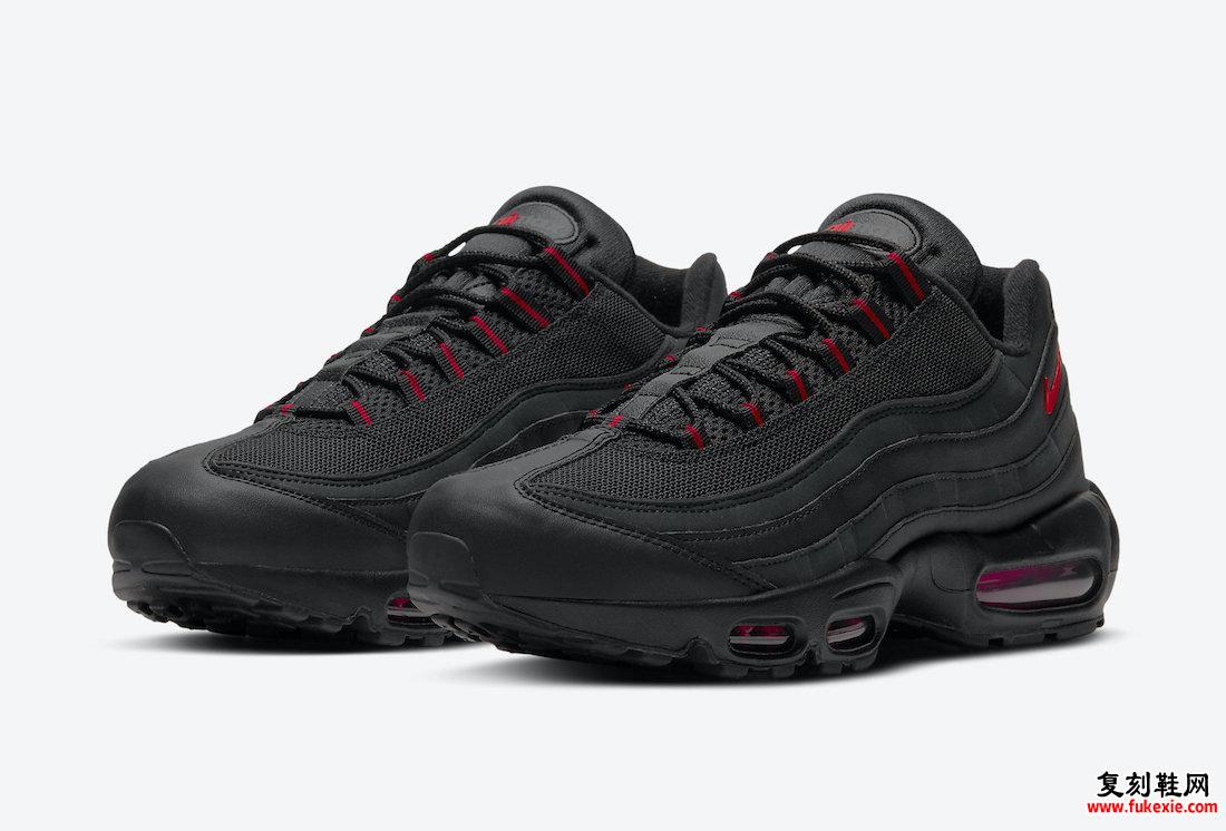 Nike Air Max 95 Black Red DD7114-001发售日期