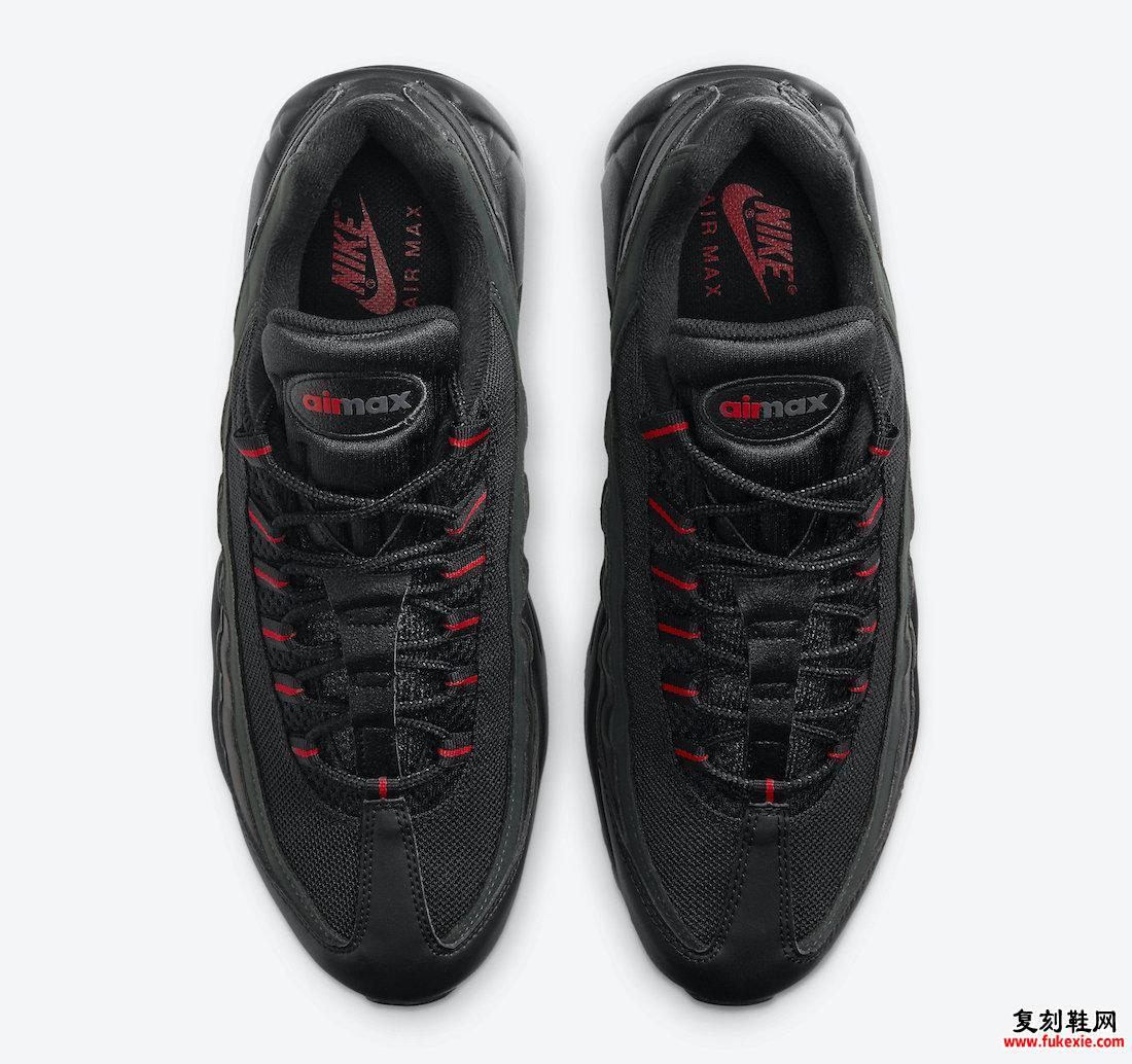 Nike Air Max 95 Black Red DD7114-001发售日期