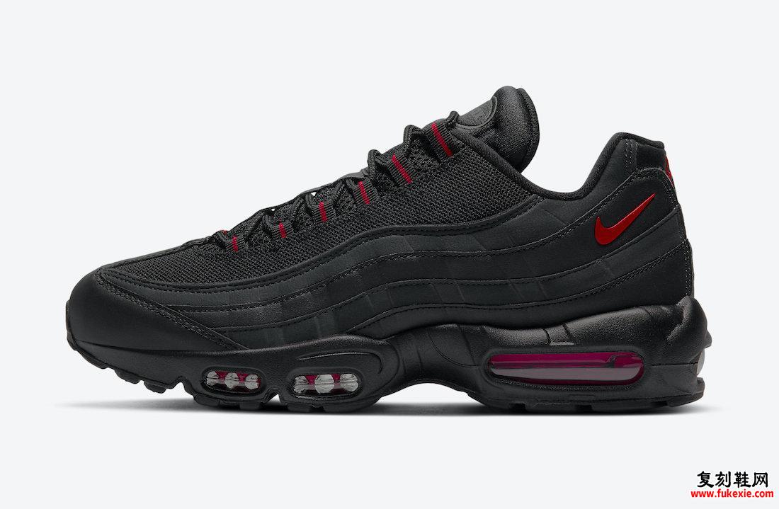 Nike Air Max 95 Black Red DD7114-001发售日期