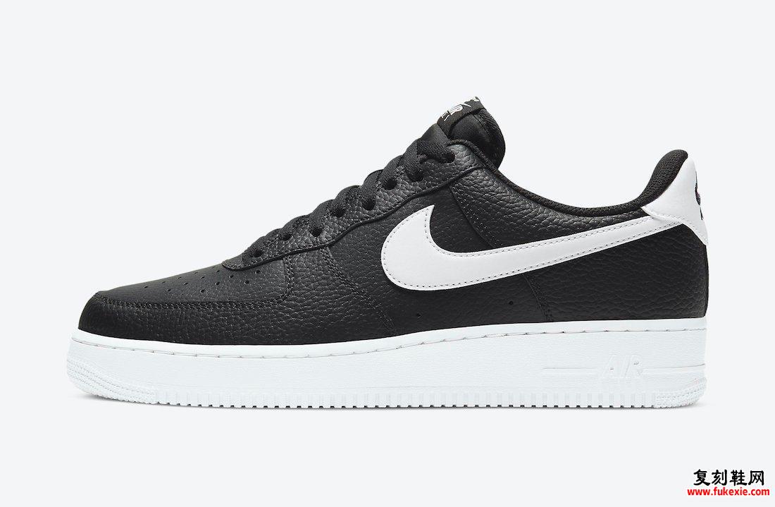 Nike Air Force 1 Low Black White CT2302-002发售日期