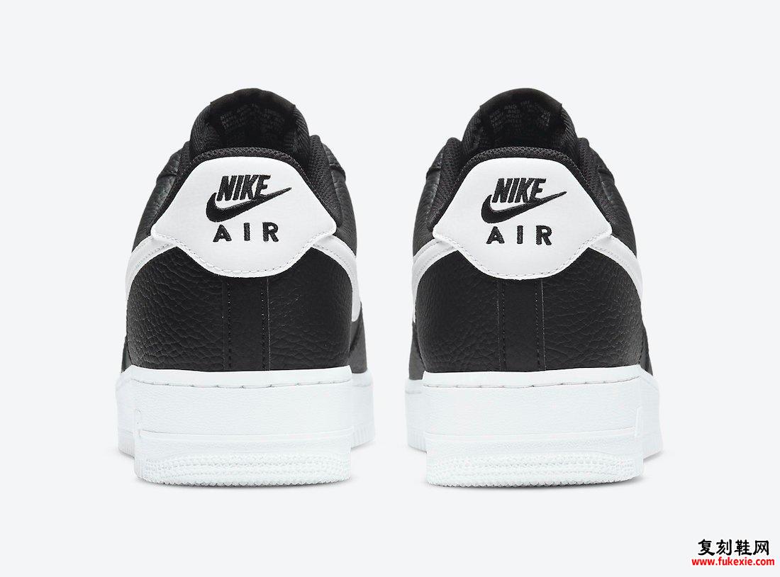 Nike Air Force 1 Low Black White CT2302-002发售日期