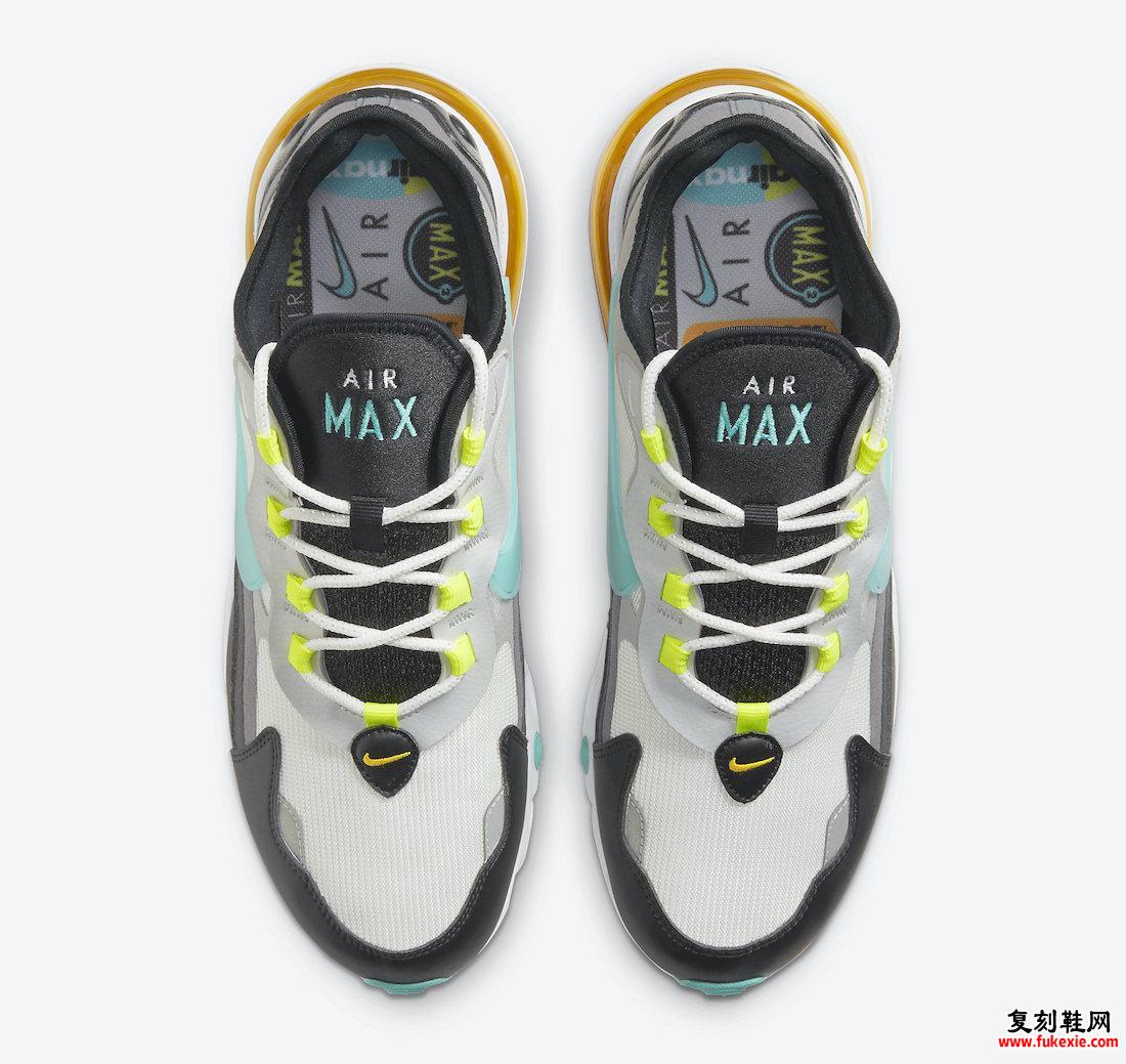 Nike Air Max 270 React Icons图标的演变DJ5856-100发售日期