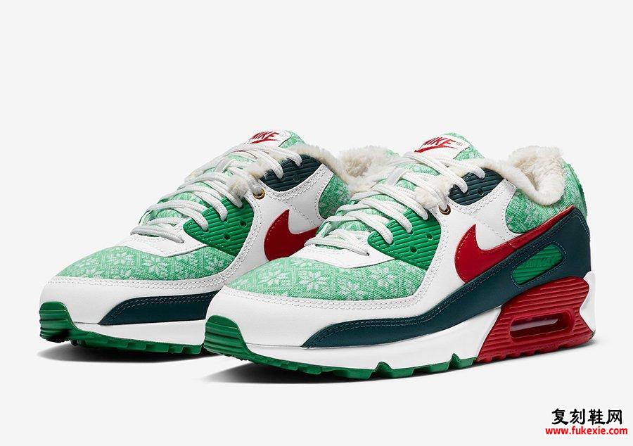 Nike Air Max 90 Christmas DC1607-100发售日期