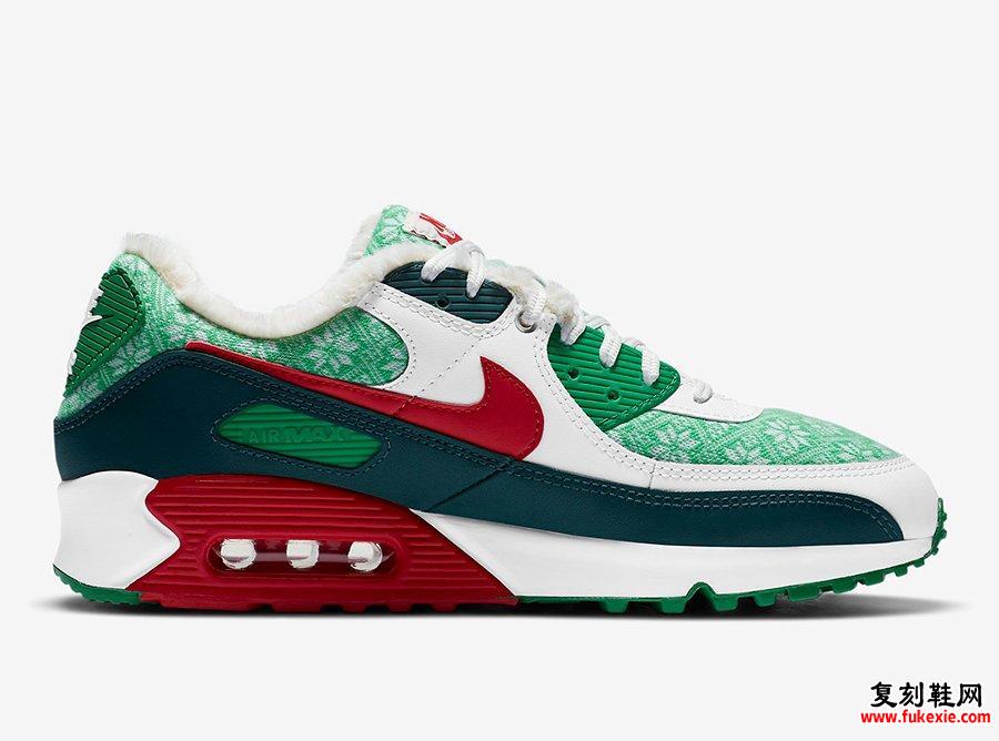 Nike Air Max 90 Christmas DC1607-100发售日期