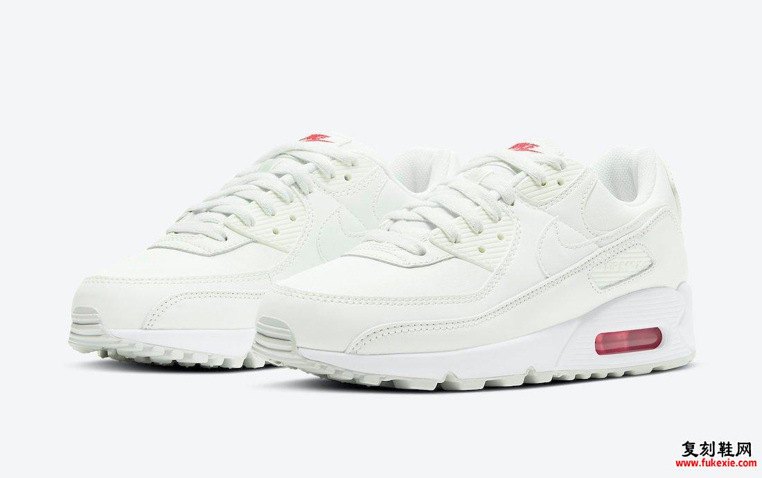 Nike Air Max 90 Sail Red CV8819-102发售日期