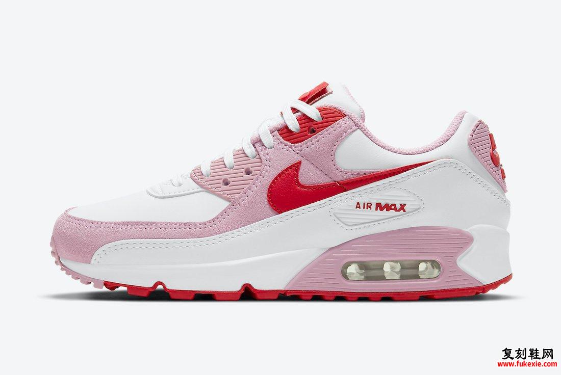 Nike Air Max 90 Valentines Day DD8029-100发售日期