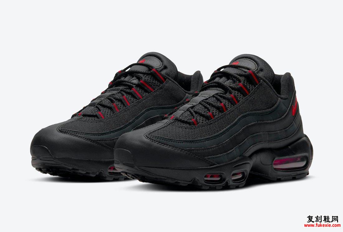 Nike Air Max 95 Black Red DD7114-001发售日期信息