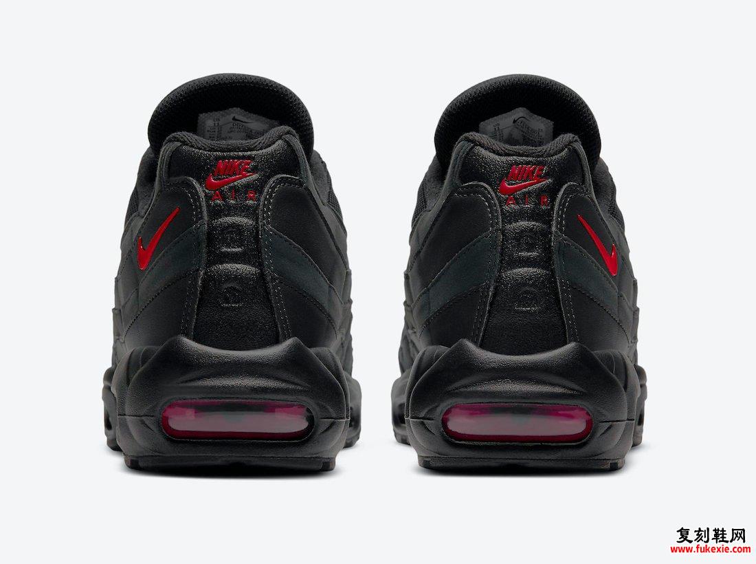 Nike Air Max 95 Black Red DD7114-001发售日期信息