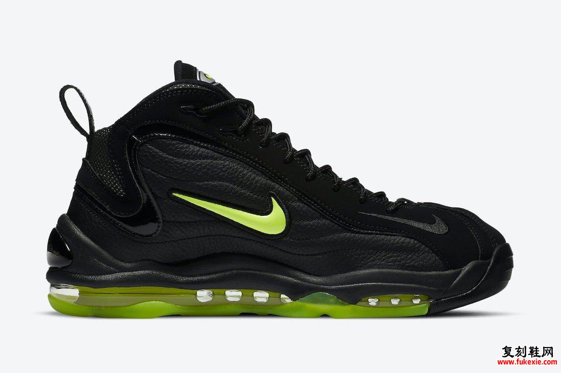 Nike Air Total Max Uptempo Black Volt DA2339-001发售日期