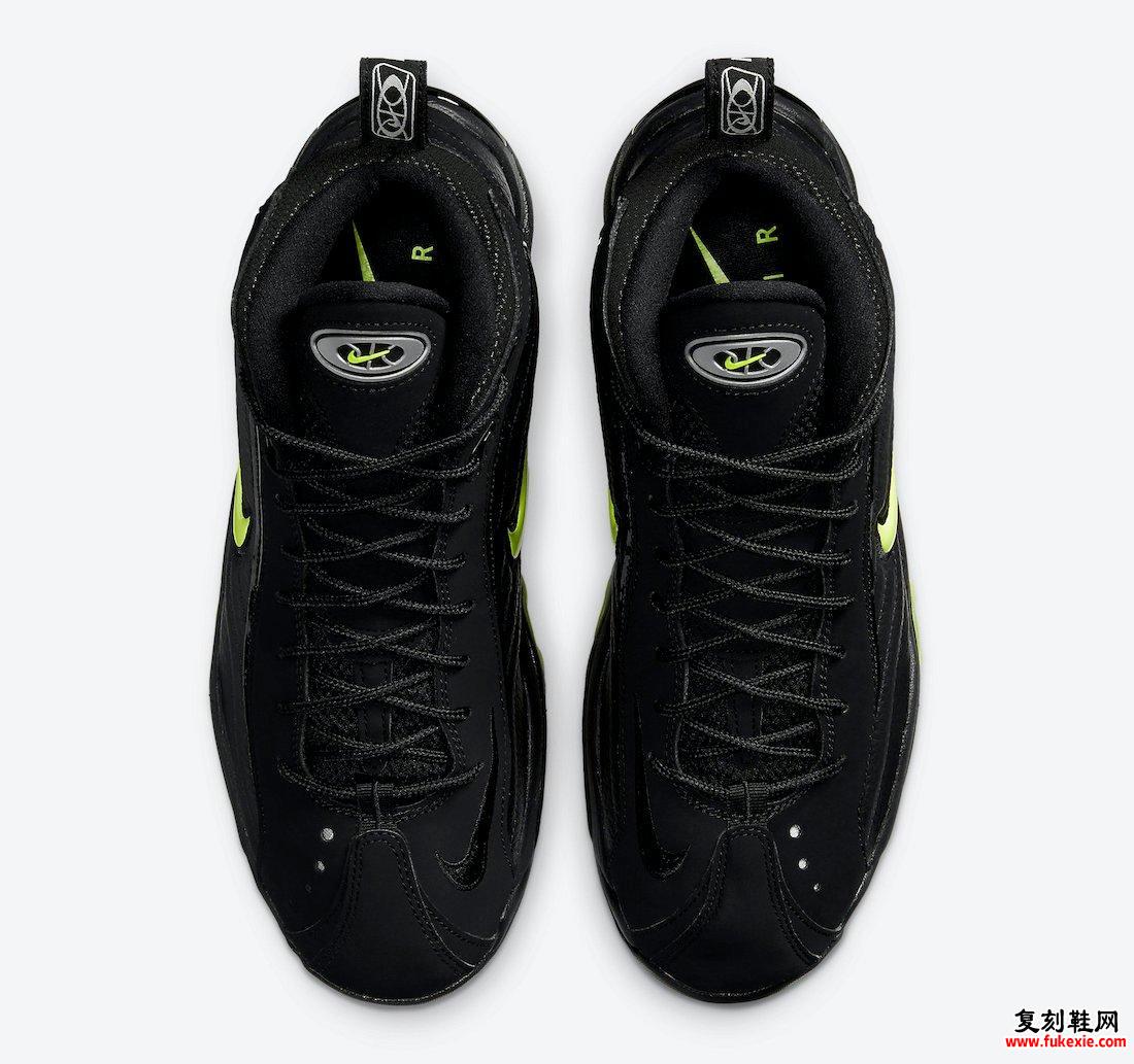 Nike Air Total Max Uptempo Black Volt DA2339-001发售日期