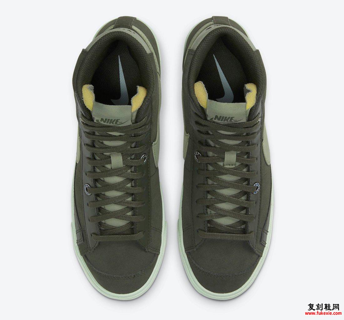 Nike Blazer Mid Olive DH4271-300发售日期