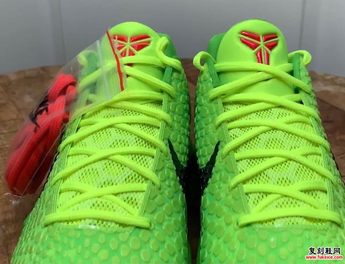 Nike Kobe 6 VI Protro Grinch CW2190-300发售信息