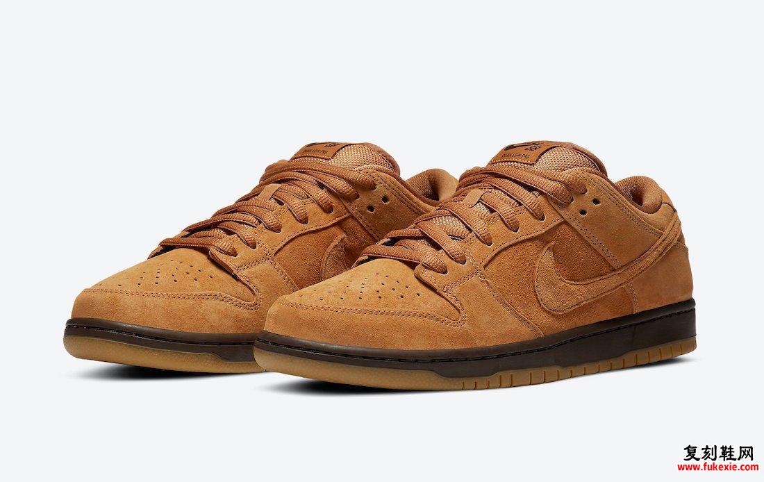 Nike SB Dunk Low Wheat Mocha BQ6817-204发售信息价格