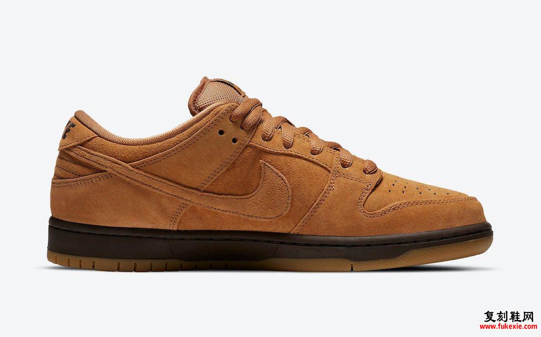 Nike SB Dunk Low Wheat Mocha BQ6817-204发售信息价格