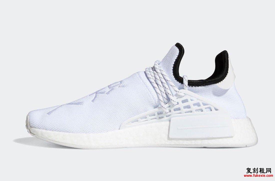 Pharrell adidas NMD Hu White GY0092发售日期