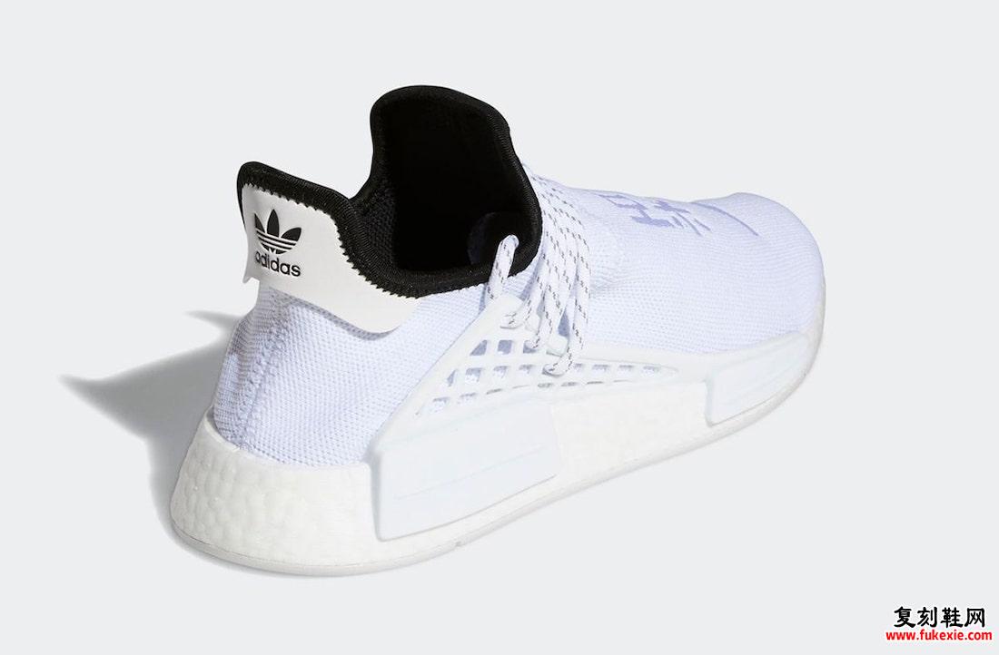 Pharrell adidas NMD Hu White GY0092发售日期