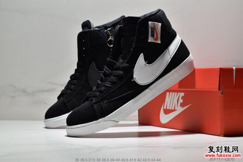 耐克 BLAZER MID REDEL 联名开拓者高帮 拉链鞋