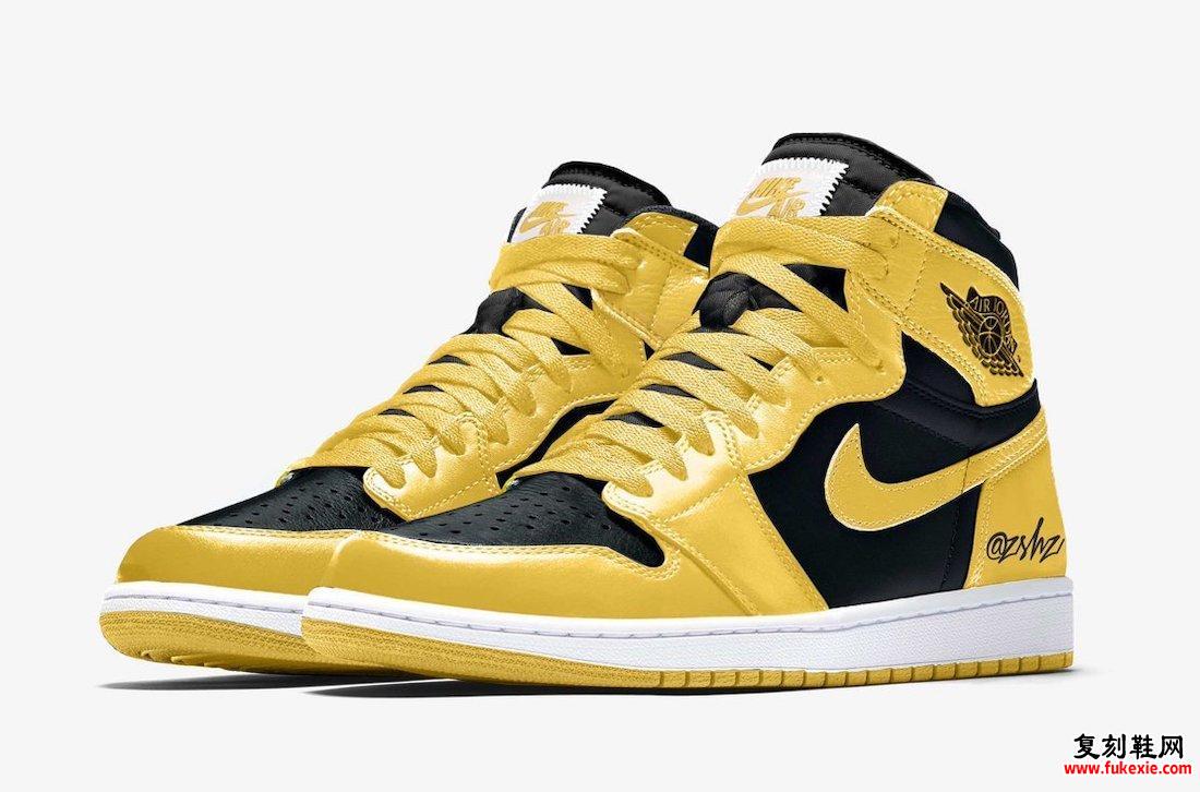 Air Jordan 1 Pollen 555088-701发售日模型