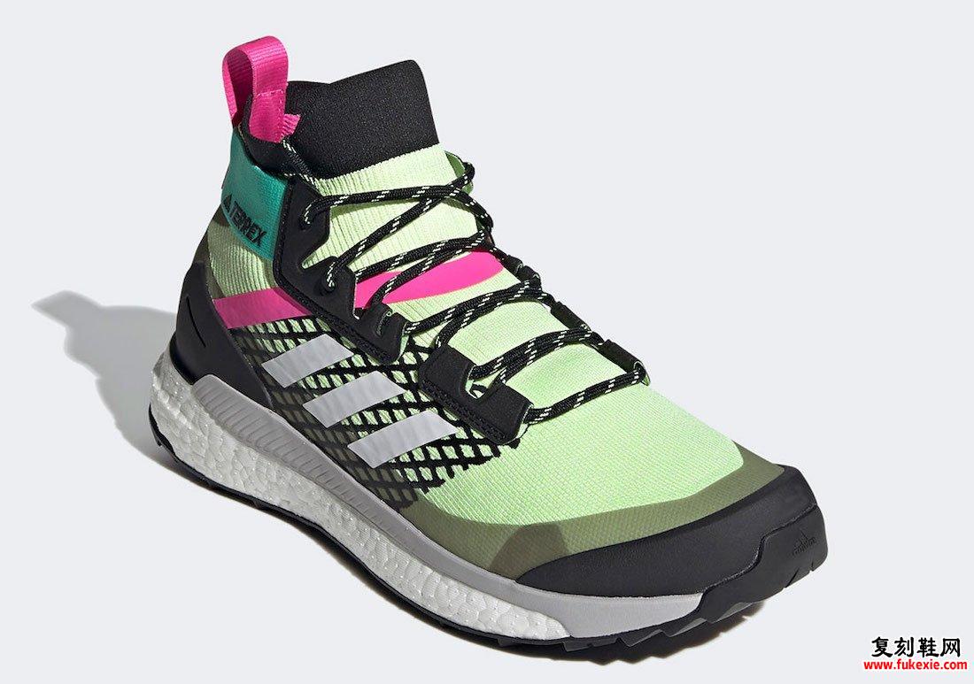 adidas Terrex Free Hiker Hi-Res Yellow FY7334发售日期