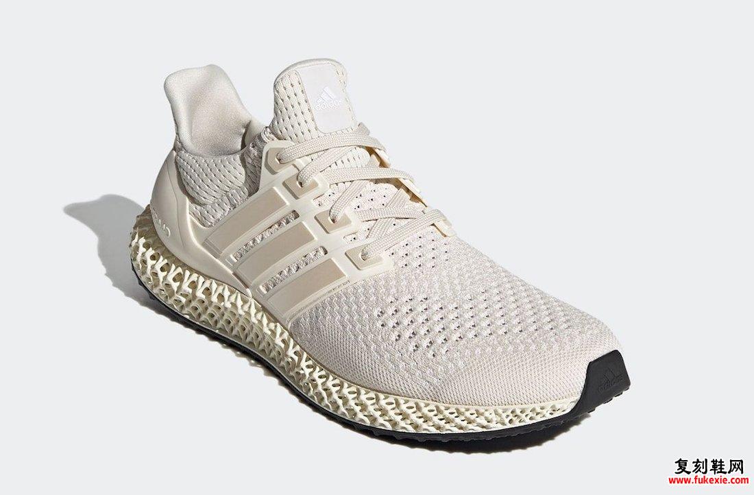 adidas Ultra 4D Core White FX4089发售日期