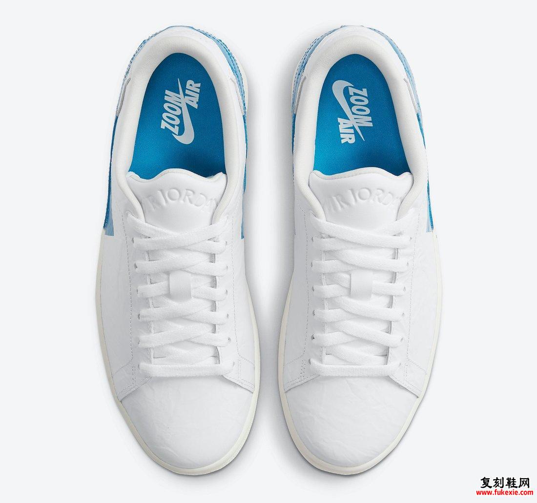 Air Jordan 1 Center Court White Military Blue Sail DJ2756-103发售日期信息