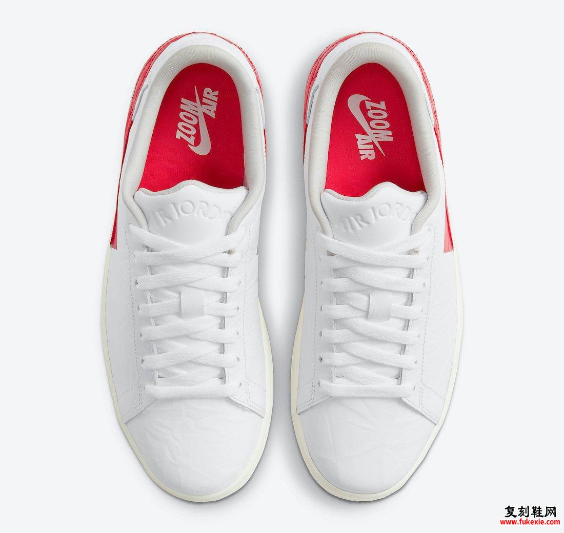 Air Jordan 1 Center Court White University Red Sail DJ2756-101发售日期信息