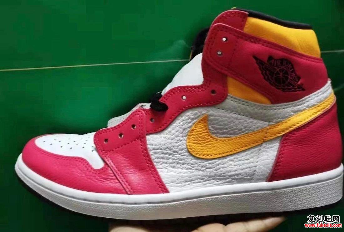 Air Jordan 1 High OG Light Fusion Red 555088-603发售信息