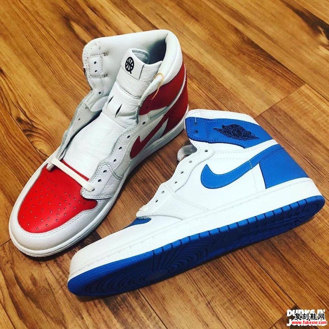 Air Jordan 1 High OG Quai 54样品