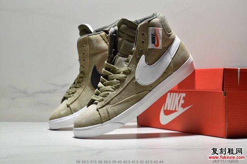 耐克 BLAZER MID REDEL 联名开拓者高帮 拉链鞋