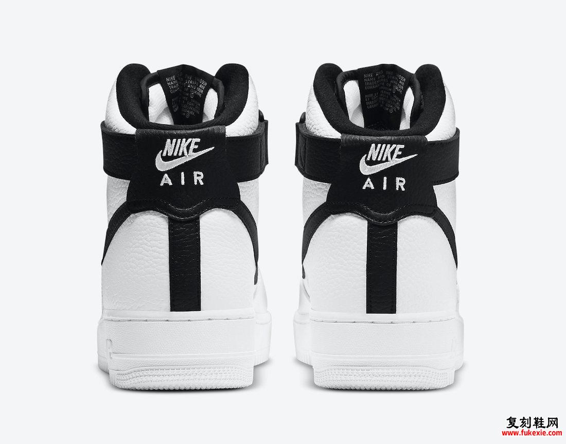 Nike Air Force 1 High White Black CT2303-100发售日期