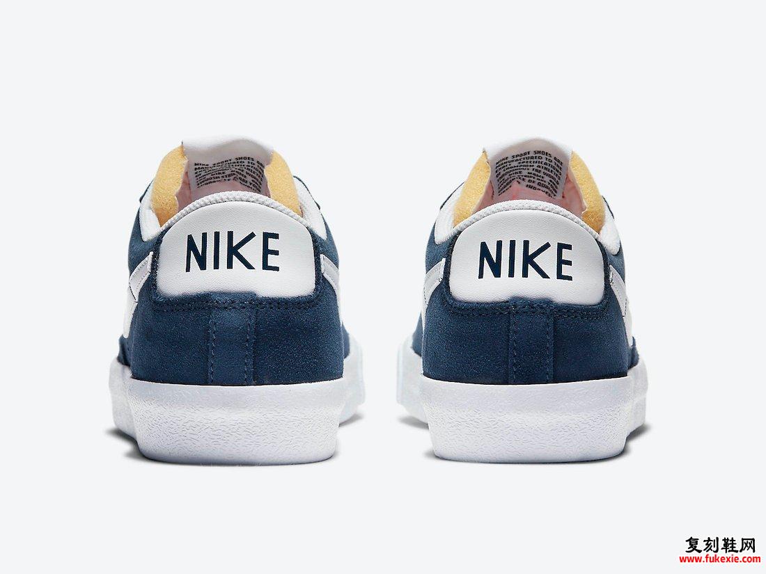 Nike Blazer Low Navy Suede DA7254-400发售日期