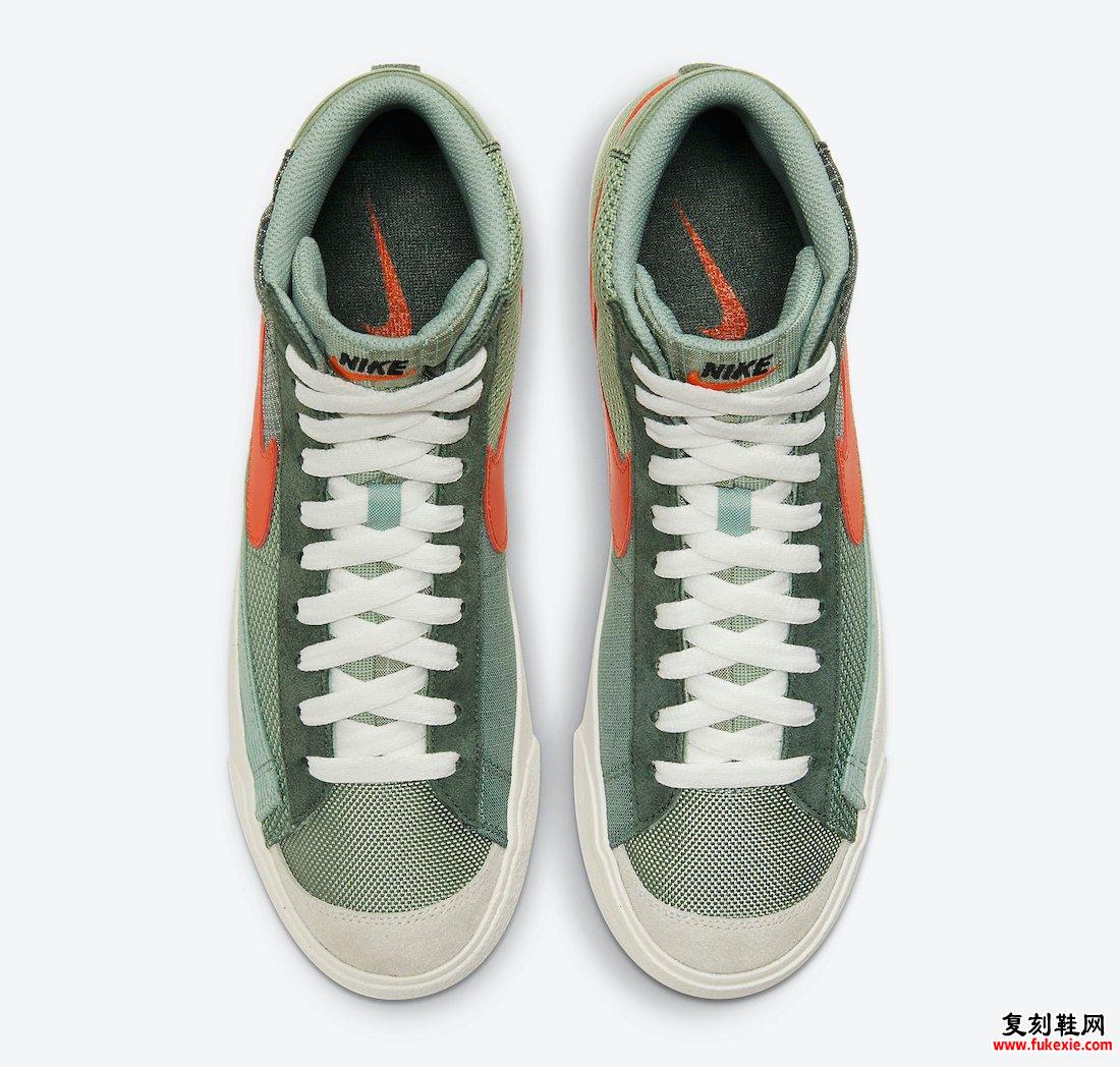 Nike Blazer Mid 77 Patch Dutch Green DD1162-300发售日期