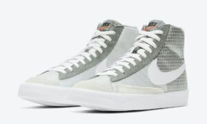 Nike Blazer Mid 77补丁烟灰色白色颗粒灰色DD1162-001发售日期信息