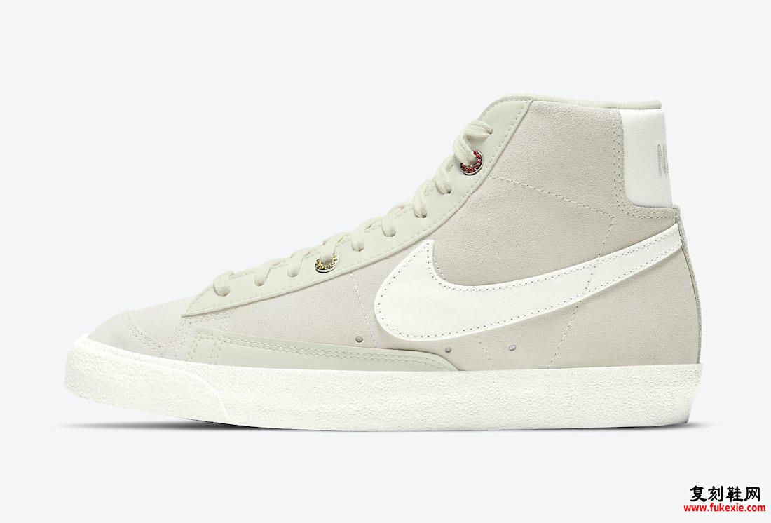 Nike Blazer Mid Light Bone Sail DH4271-001发售日期