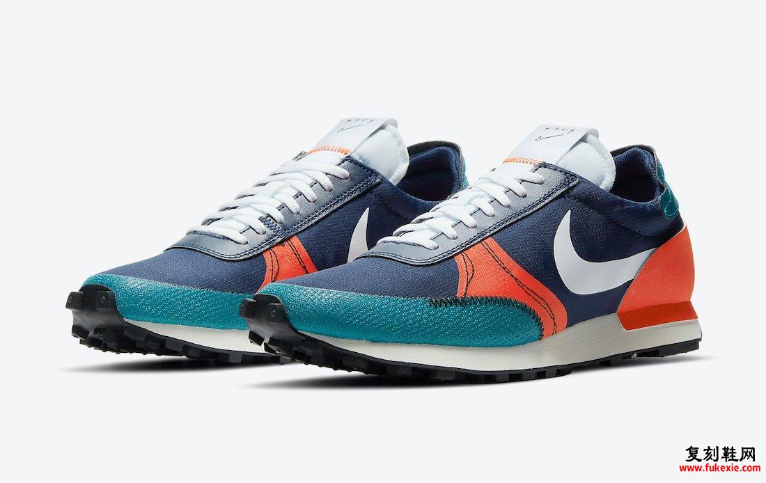 Nike Daybreak Type SE Deep Navy Team Orange Storm Blue White CU1756-403发售日期信息