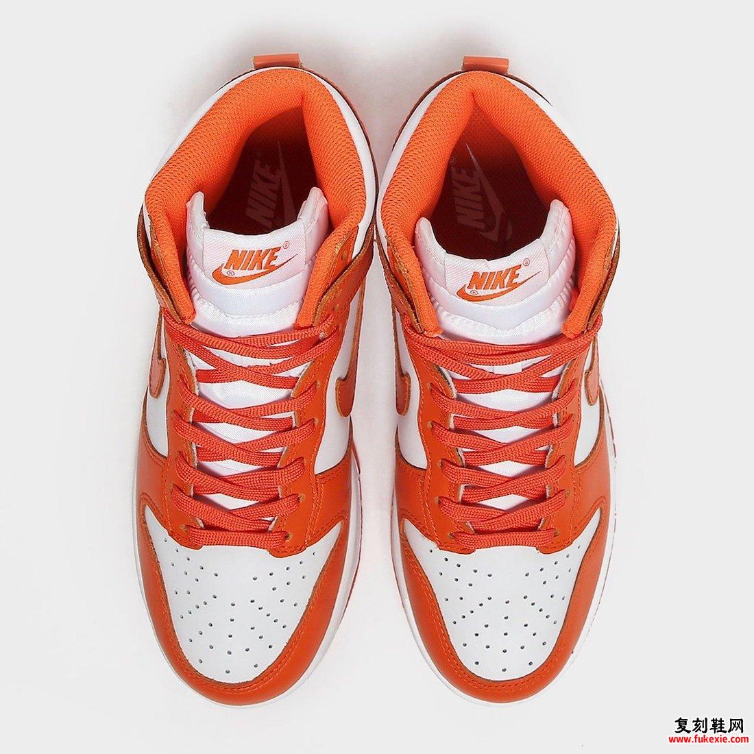 Nike Dunk High Syracuse 2021发售日期