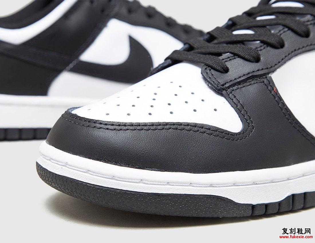 Nike Dunk Low White黑色DD1391-100 2021发售