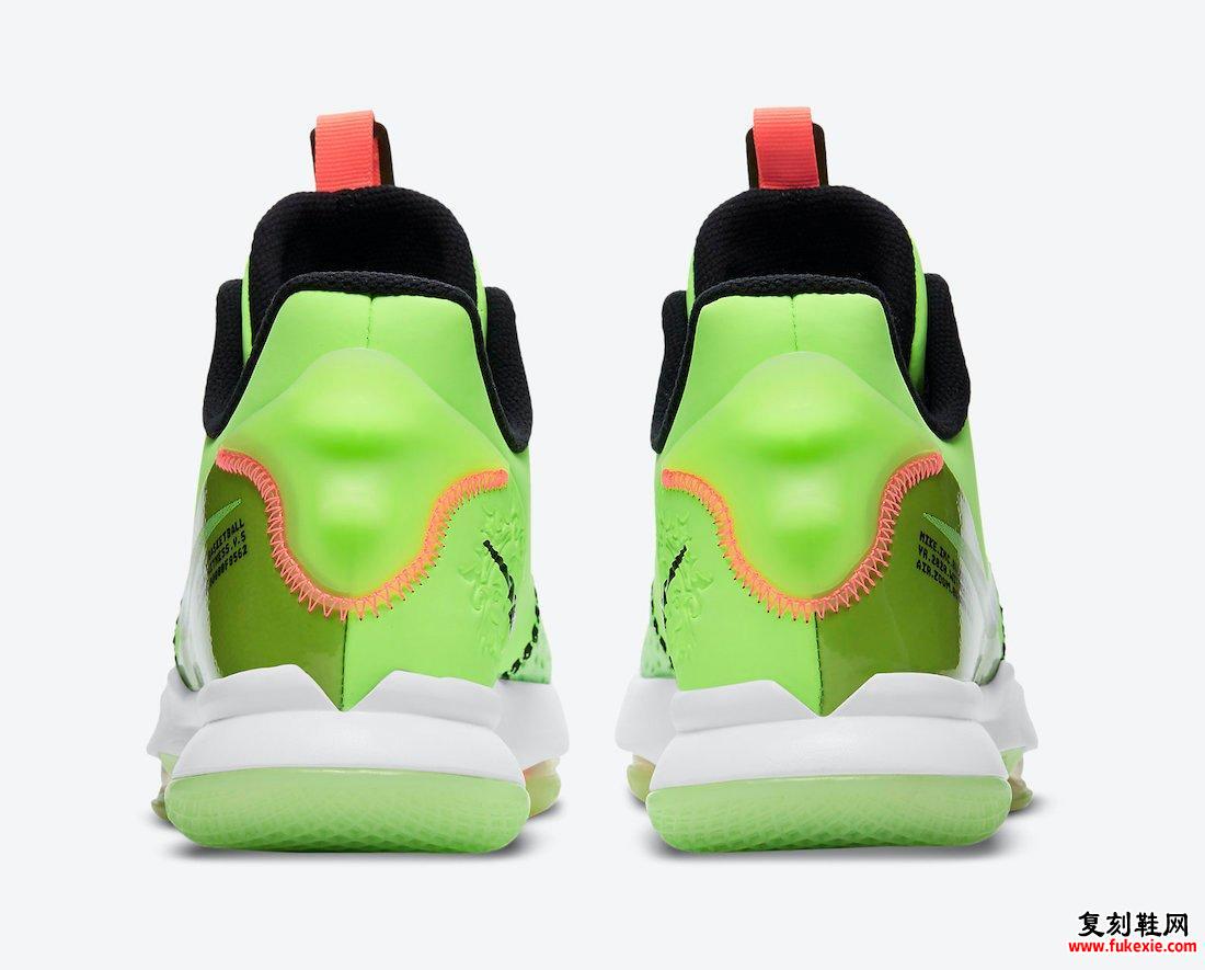 Nike LeBron Witness 5 Grinch CQ9381-300发售日期