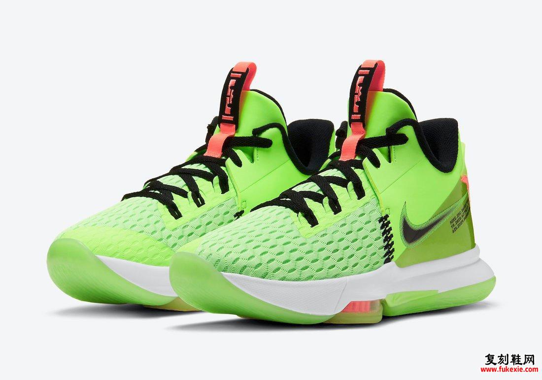 Nike LeBron Witness 5 Grinch CQ9381-300发售日期