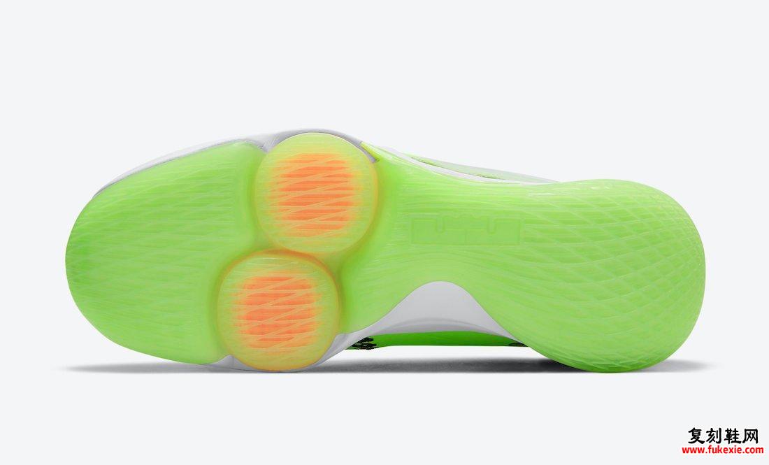 Nike LeBron Witness 5 Grinch CQ9381-300发售日期