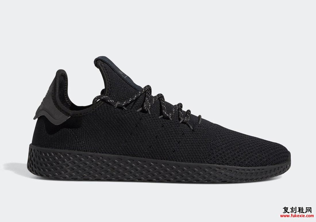 Pharrell adidas Tennis Hu Black GX2484发售日期