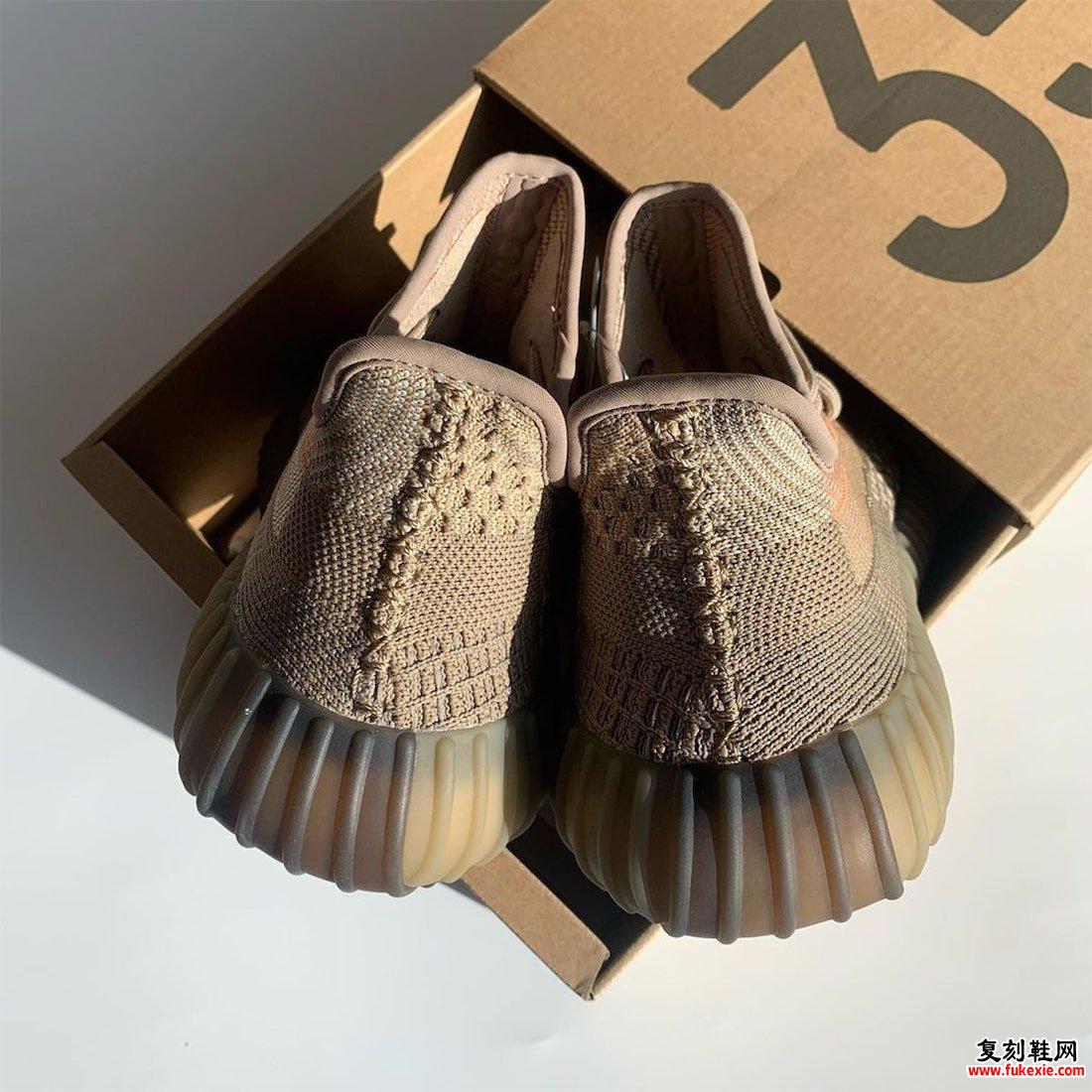 灰褐色adidas Yeezy Boost 350 V2 Eliada发售