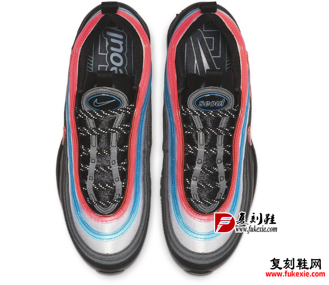 耐克Air Max 97 Neon Seoul发售信息 耐克Air Max 97 Neon Seoul实物欣赏