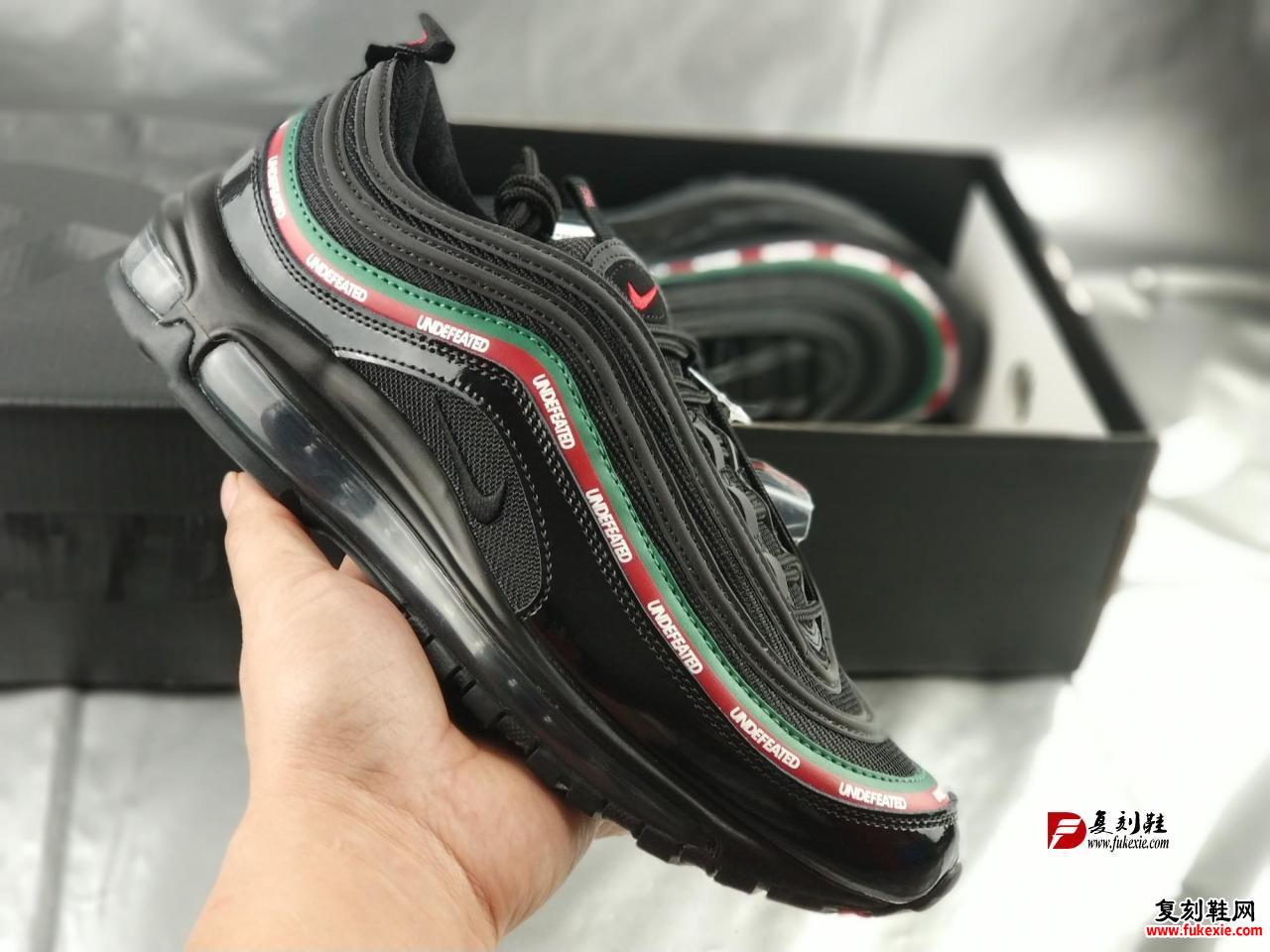 NIKE AIR MAX 97子弹 “黑联名3M反光"复古全掌气垫跑步鞋