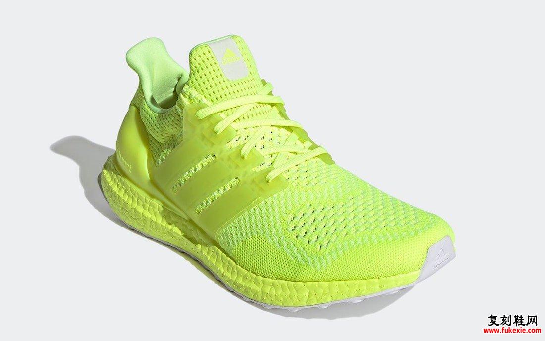 adidas Ultra Boost 1.0 DNA Solar Yellow FX7977发售日期