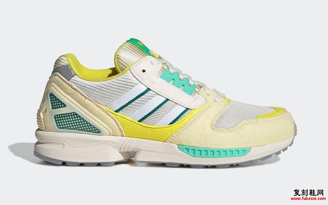 adidas ZX 8000 Frozen Lemonade H68010发售日期