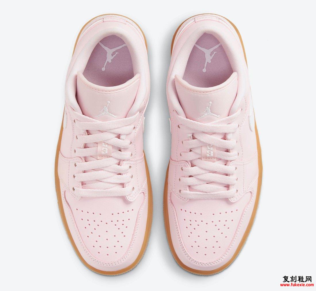 Air Jordan 1 Low Arctic Pink Gum DC0774-601发售日期