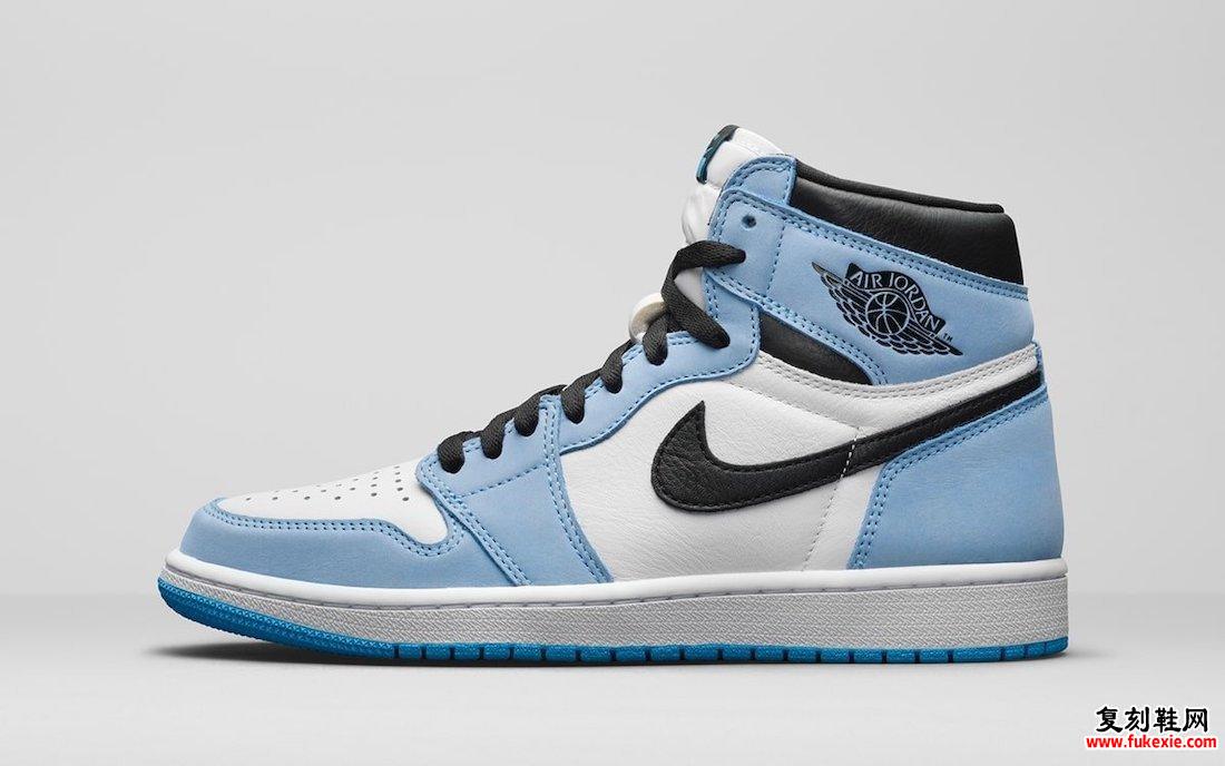 Air Jordan 1 University Blue 555088-134发售日期