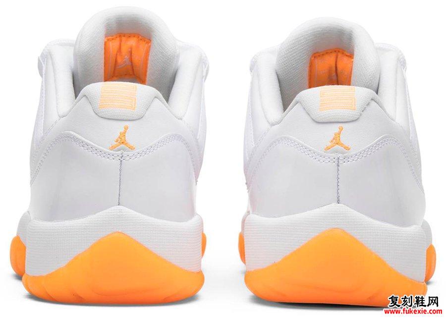 Air Jordan 11 Low Citrus 2021 AH7860-139发售日期