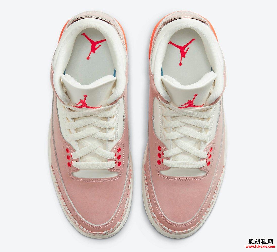 Air Jordan 3 Rust Pink Crimson CK9246-600发售日期